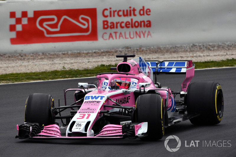 Esteban Ocon, Sahara Force India VJM11