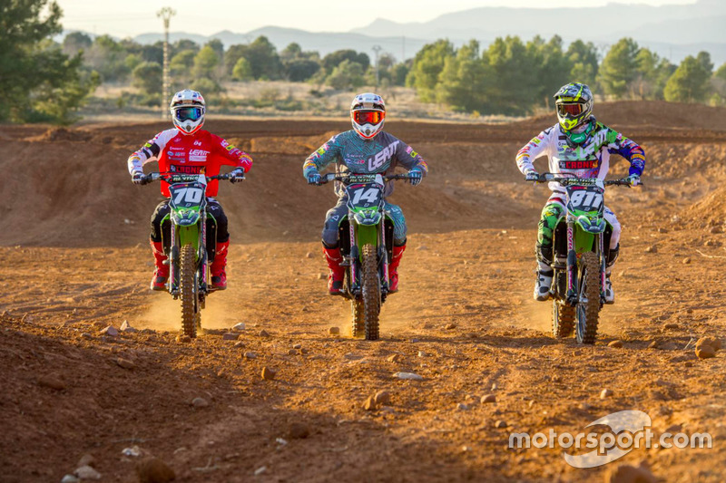 Adam Sterry, Jed Beaton y Rubén Fernández