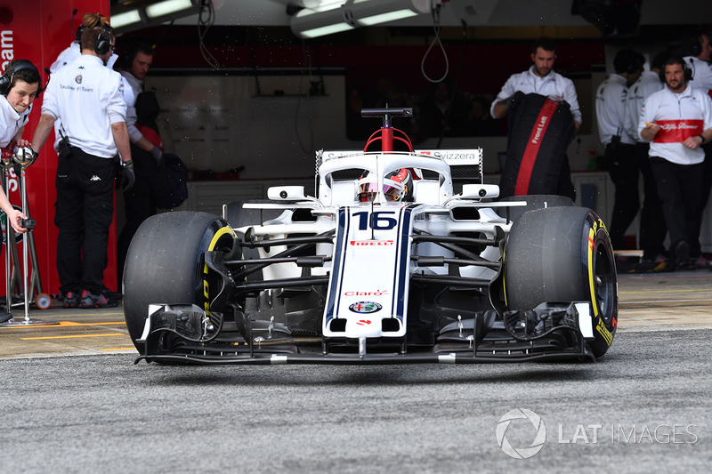 Charles Leclerc, Alfa Romeo Sauber C37