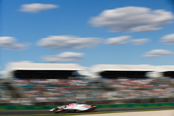 Sergey Sirotkin, Williams FW41, pasa a Sergio Pérez, Force India VJM11