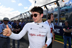 Charles Leclerc, Sauber en la parrilla