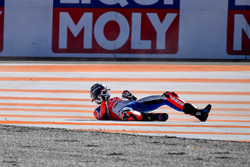 Chute de Scott Redding, Pramac Racing