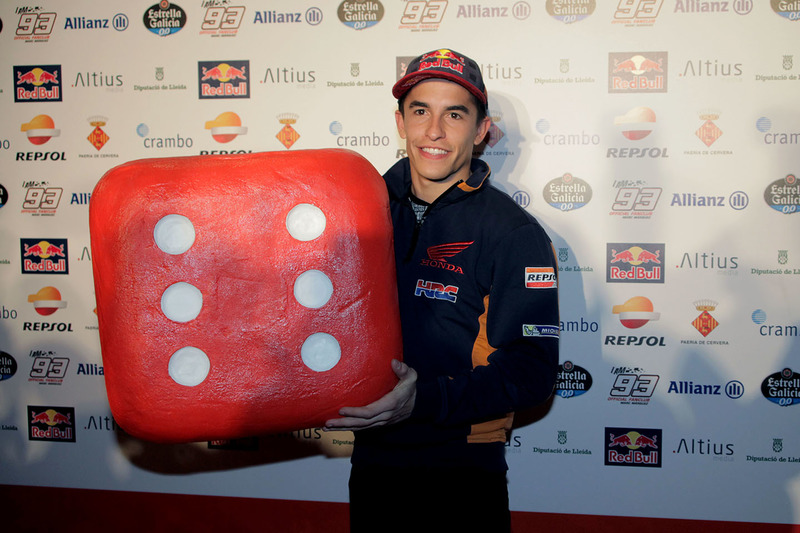 Le Champion du monde 2017 Marc Márquez, Repsol Honda