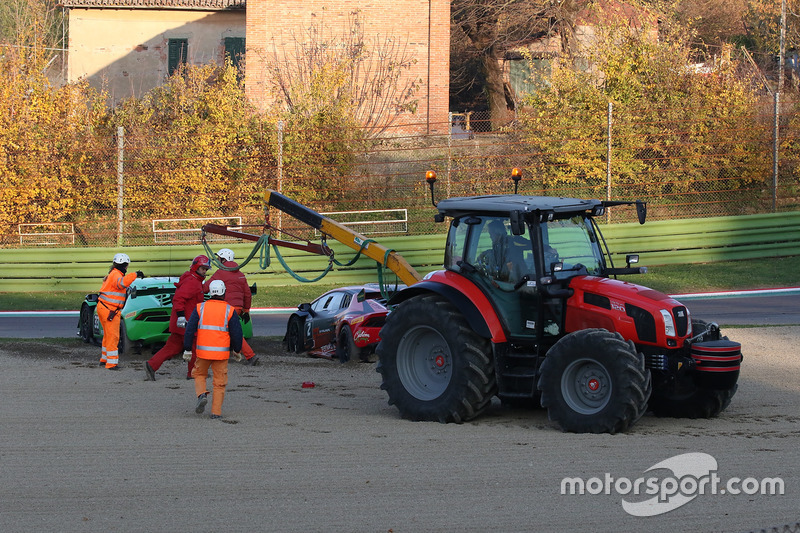 #2 Leipert Motorsport: Jan Kisiel, Morgan Haber and #33 ArtLine Team Georgia: Shota Abkhazava, Kelvi