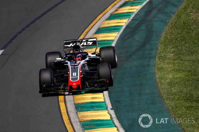 Romain Grosjean, Haas F1 Team VF-18 Ferrari