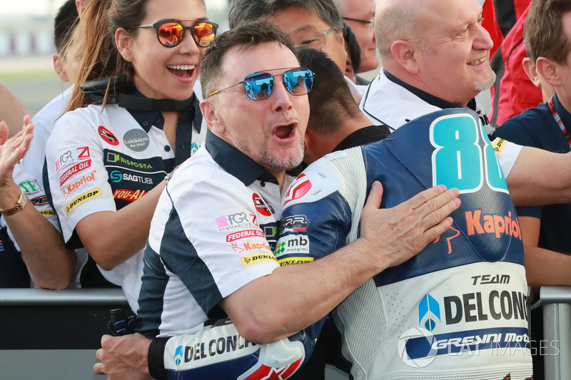Jorge Martin, Del Conca Gresini Racing Moto3, Fausto Gresini, Team Manager Gresini Racin