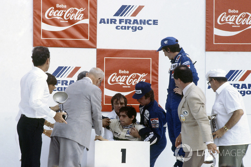 Ganador del GP de Brasil 1982: Alain Prost*