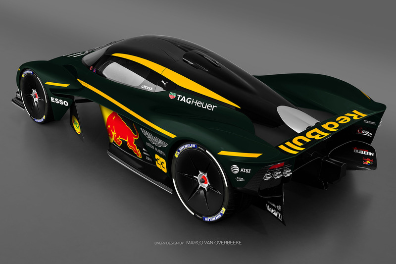 Valkyrie Red Bull livery 6