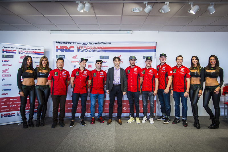 Presentación Monster Energy Honda Team