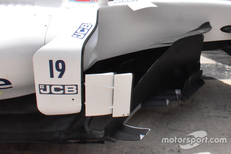 Williams FW40 barge boards