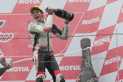 Podium: derde plaats Marco Bezzecchi, CIP-Unicom Starker