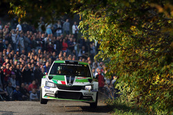 Umberto Scandola, Guido D'Amore, Skoda Fabia R5, Skoda Motorsport Italia