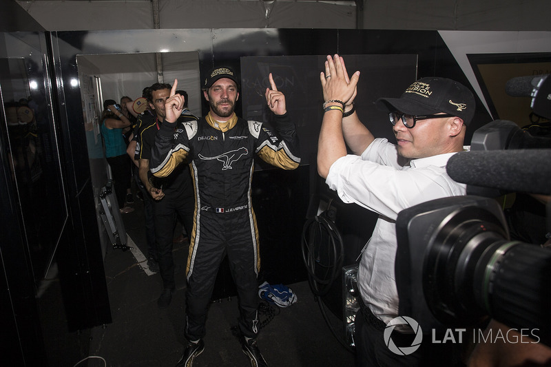 Jean-Eric Vergne, Techeetah, fête son titre de Champion