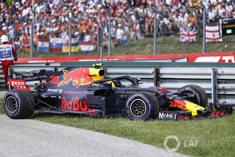 La voiture de Max Verstappen, Red Bull Racing