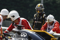 Nico Hulkenberg, Renault Sport F1 Team R.S. 18 detenido en la pista