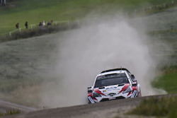 Ott Tanak, Martin Järveoja, Toyota Yaris WRC, Toyota Gazoo Racing