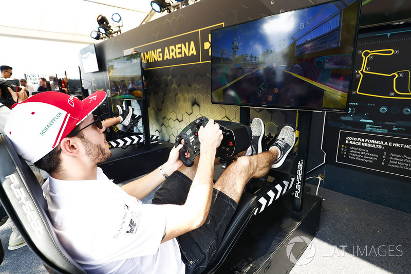 Daniel Abt, Audi Sport ABT Schaeffler, en la eRace