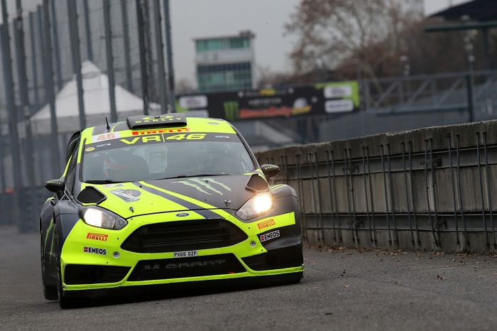 Valentino Rossi, Carlo Cassina, Ford Fiesta WRC