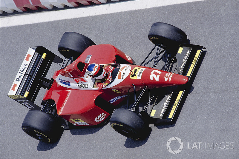 21: Jean Alesi: 114 GPs (56,72% dos disputados)