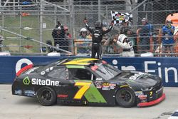 Race winner Justin Allgaier, JR Motorsports, Chevrolet