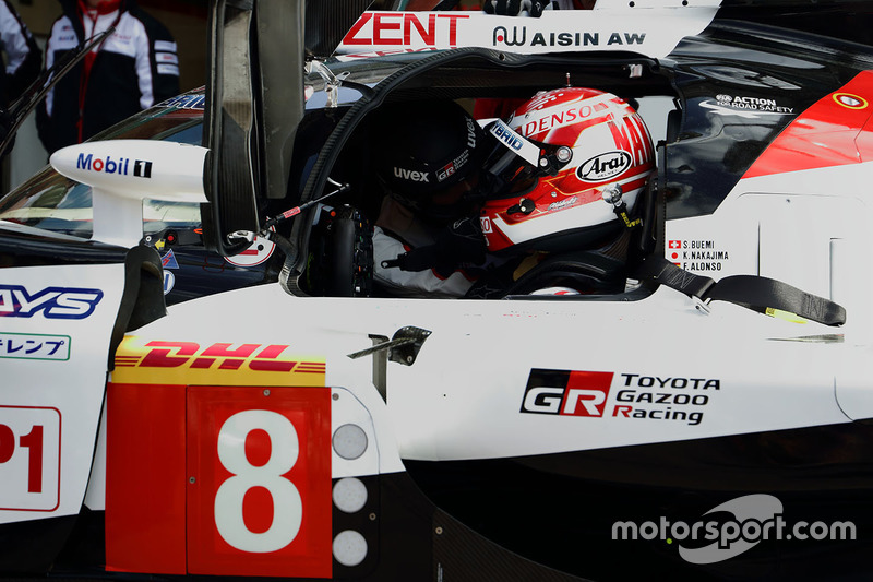 #8 Toyota Gazoo Racing Toyota TS050: Kazuki Nakajima