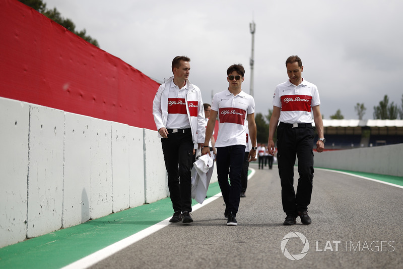 Pályabejárás - F1 2018 - Barcelona - csütörtök