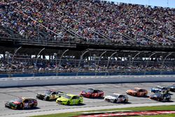 Noah Gragson, Joe Gibbs Racing, Toyota Camry Switch leads