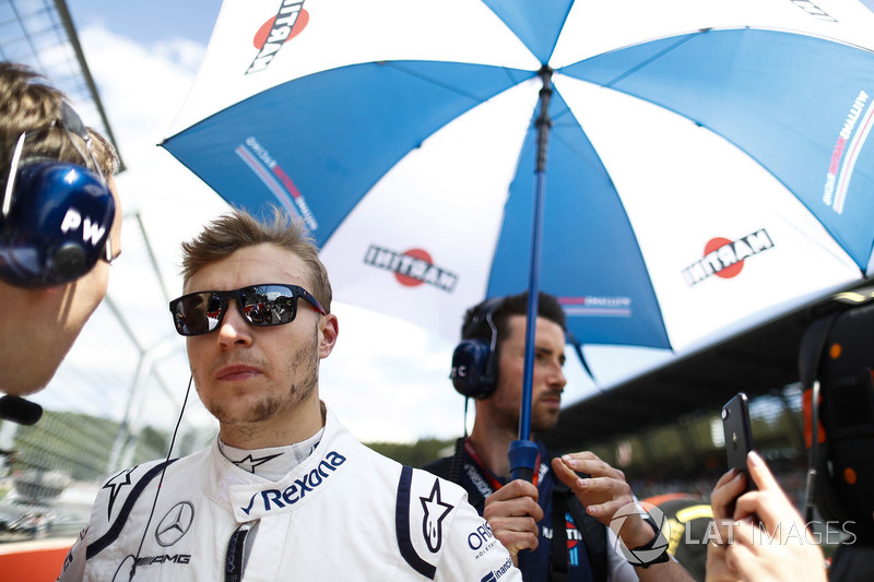Sergey Sirotkin, Williams Racing, on the grid