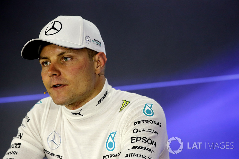 Race winner Valtteri Bottas, Mercedes AMG F1 in the Press Conference