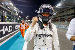 Pole position for Valtteri Bottas, Mercedes AMG F1