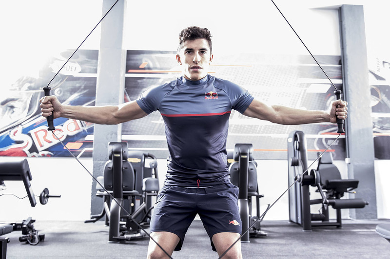 Marc Marquez Entrenando en Cervera, España