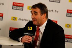 Nigel Mansell talks to Peter Windsor for Motorsport TV