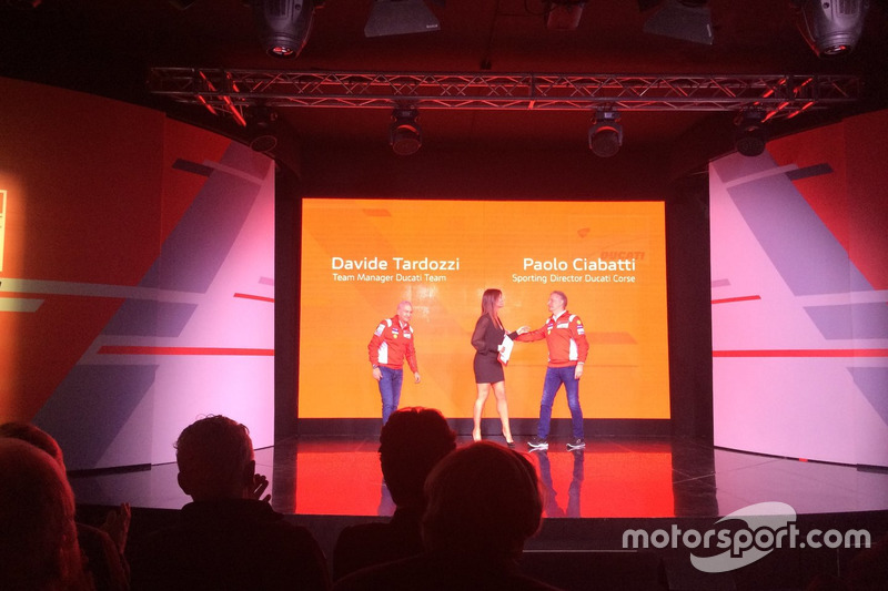 Davide Tardozzi, Team Manager Ducati e Paolo Ciabatti, Direttore Sportivo Ducati