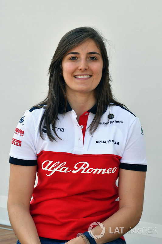 Tatiana Calderon, Sauber Test Driver