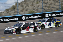 Kevin Harvick, Stewart-Haas Racing, Ford Fusion Jimmy John's, Chase Elliott, Hendrick Motorsports, C