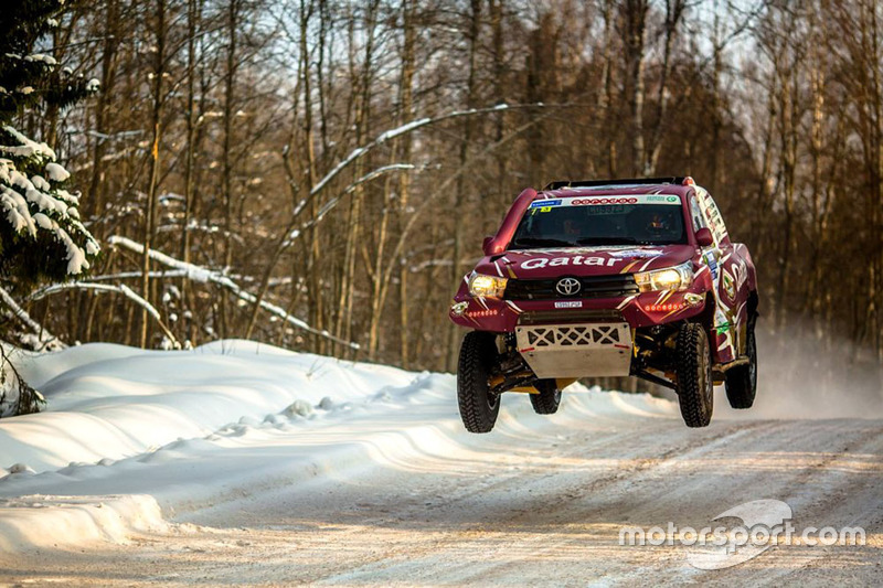#1 Tamim AL-Majd Team Toyota Hilux Overdrive: Nasser Al-Attiyah, Mathieu Baumel