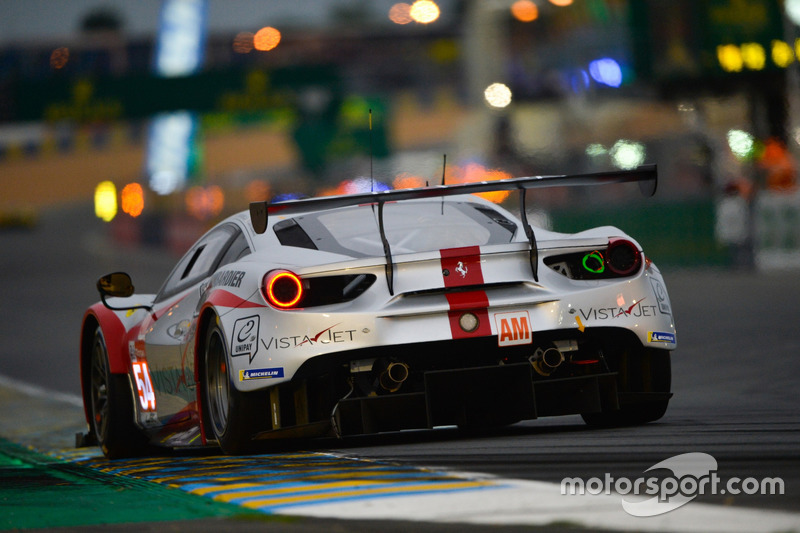 #54 Spirit of Race Ferrari 488 GTE: Thomas Flohr, Francesco Castellacci, Giancarlo Fisichella