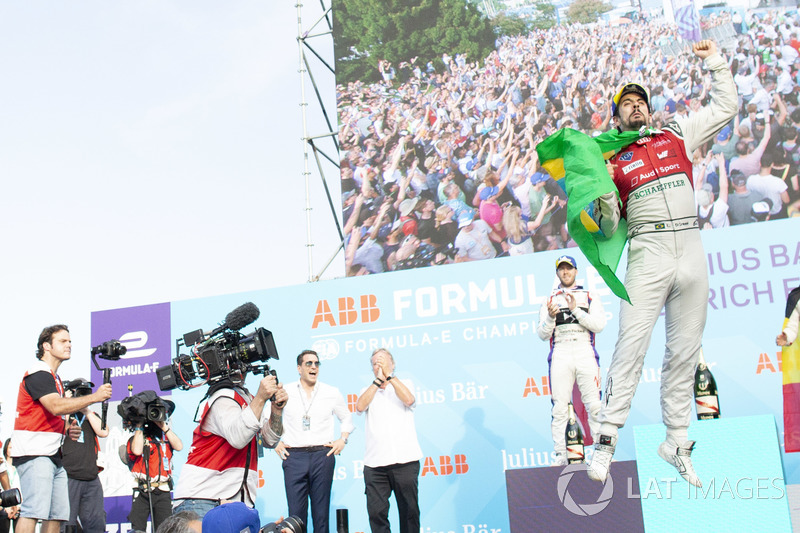 Lucas di Grassi, Audi Sport ABT Schaeffler, wins the Zurich ePrix