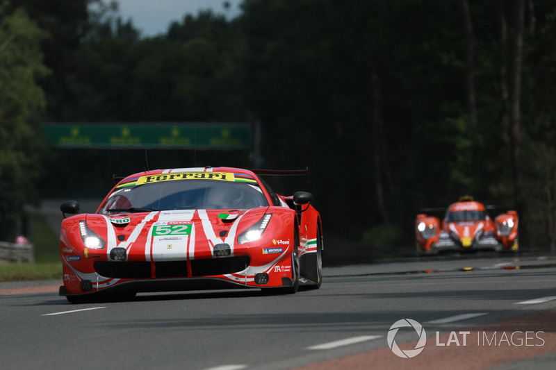 #52 AF Corse Ferrari 488 GTE EVO: Toni Vilander, Antonio Giovinazzi, Pipo Derani