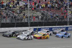Brad Keselowski, Team Penske, Ford Fusion Miller Lite Joey Logano, Team Penske, Ford Fusion Shell