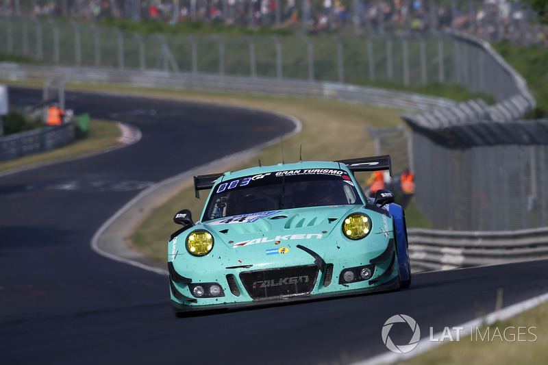 #44 Falken Motorsports Porsche 911 GT3 R: Klaus Bachler, Sven Müller, Martin Ragginger, Dirk Werner