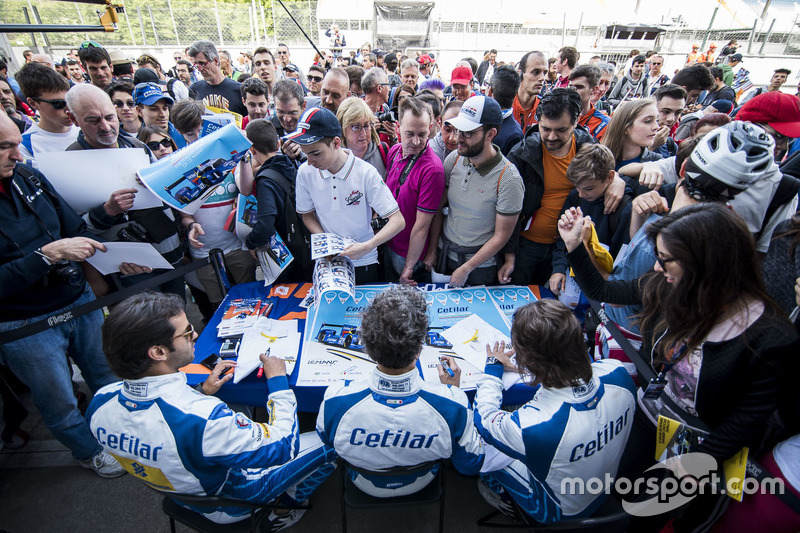 #47 Cetilar Villorba Corse Dallara P217 - Gibson: Roberto Lacorte, Giorgio Sernagiotto, Felipe Nasr