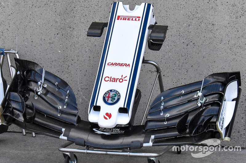 Le nez de la Sauber C37