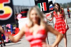 La Grid Girl de Sergio Perez, Force India