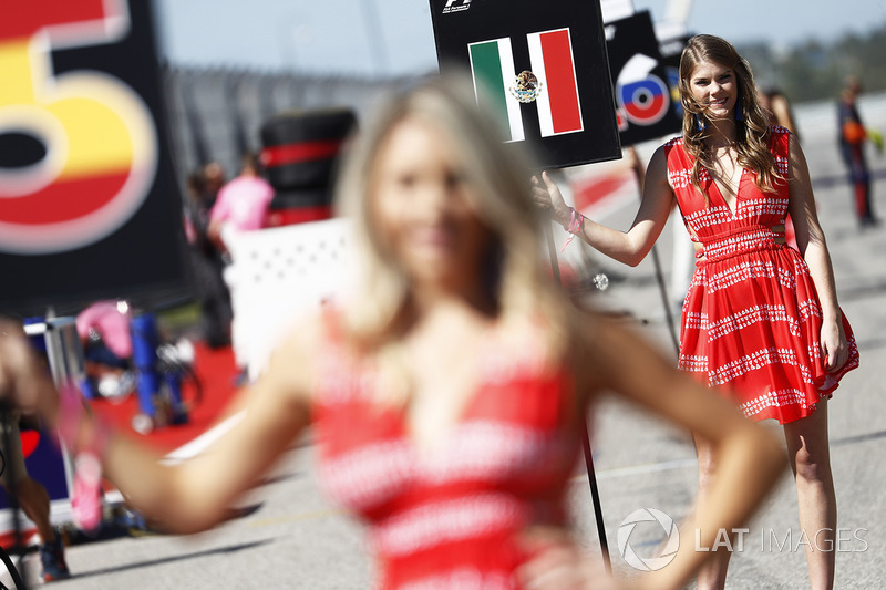 Chica de la parrilla para Sergio Pérez, Force India