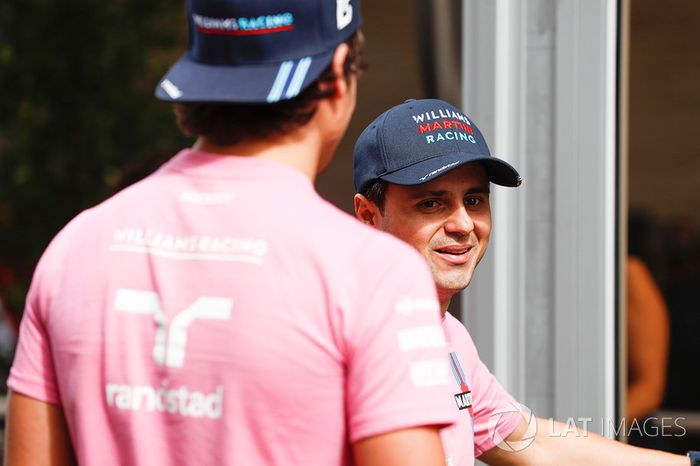Lance Stroll, Williams, Felipe Massa, Williams