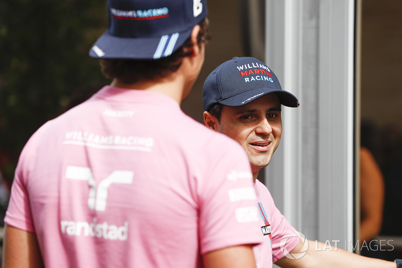 Lance Stroll, Williams, Felipe Massa, Williams