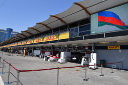 Pit lane