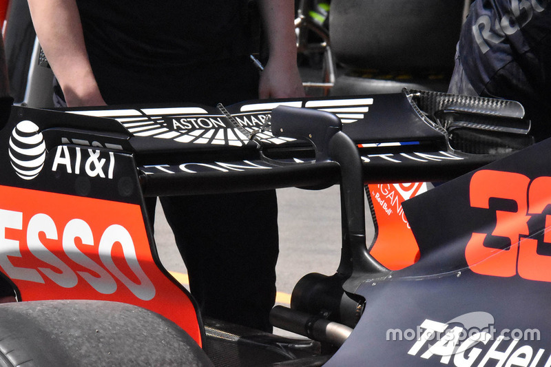 Заднее крыло Red Bull RB14