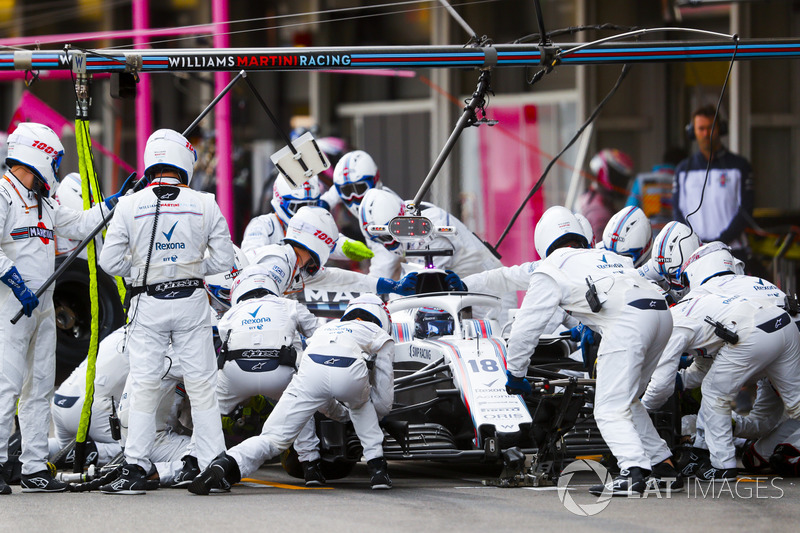 8º Williams con Stroll en Azerbaiyán (2.18)